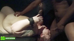 Lucky Luck XXX: Šťastná dívka Inkdup - Big Booty PAWG dostane extrémně dominující