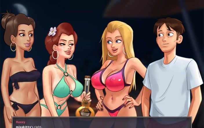 Miss Kitty 2K: Summertimesaga Student Partying Hard-part 78 by Misskitty2k