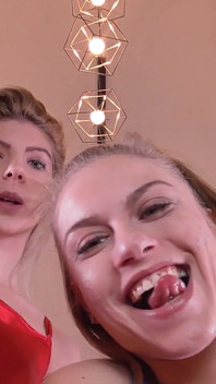 Slut Girls Spitting