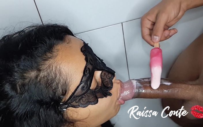 Raissa Conte: Bú icecream và một con cu to đen