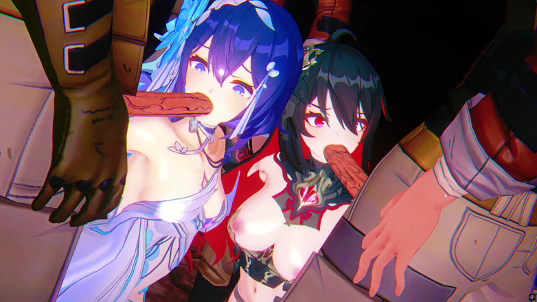 NSFWOtaku: Honkai Impact - Seele Vollerei BBC Rough Sex - 3D Hentai Animations