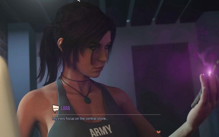 Johannes Gaming: Croft Adventure 1 Lara tem sua buceta e peitos todos prazerosos