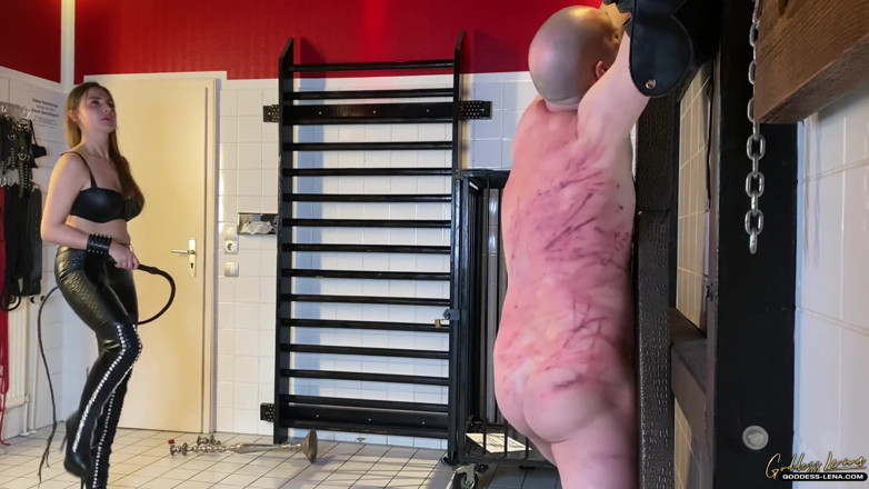 Goddess Lena: Bita na krzyżu świętego Andrzeja