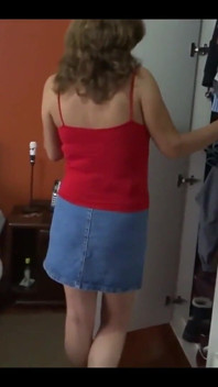 Latina Stepmom Shows off so Her Stepson Jerks off Watching Her