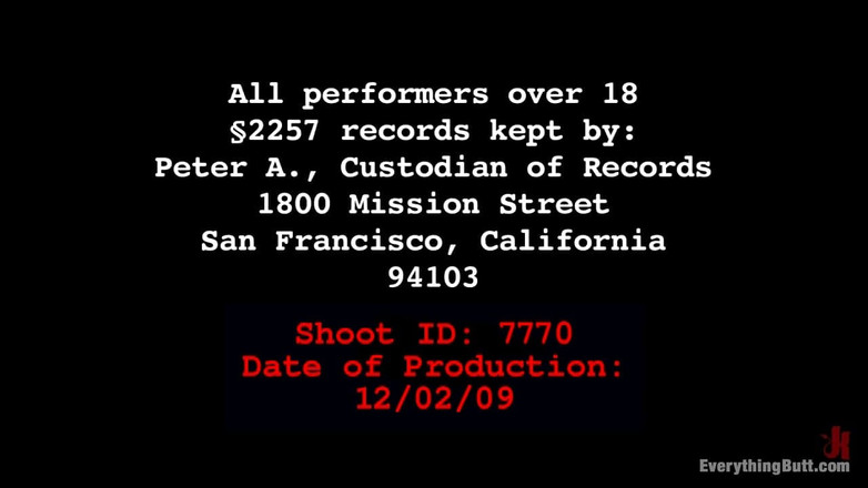 Everything Butt by Kink: Śledź do domu. Analne pragnienia zbrodni