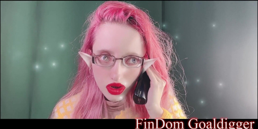 FinDom Goaldigger: Děvka Elfe transformace