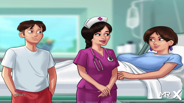 Mr Studio X: Summertimesaga - suster nakal ini lagi asik mainin kontol sebelum dientot...