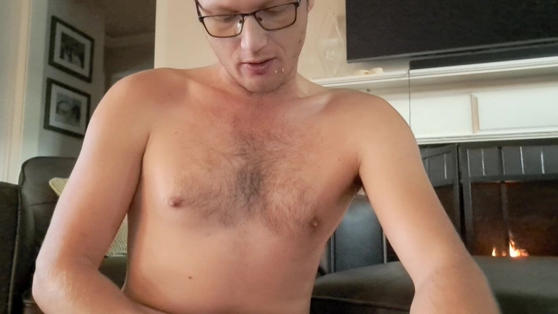 Russie Goodboy: Возбужденный паренек, папочка говорит ему, когда кончить