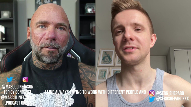 Raw and Uncensored with Masculine Jason: Porn Star Confessions - Serg Shepard (ตอนที่ 154)