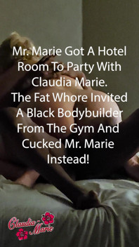 Fat White Whore Fucking BBC Bodybuilder