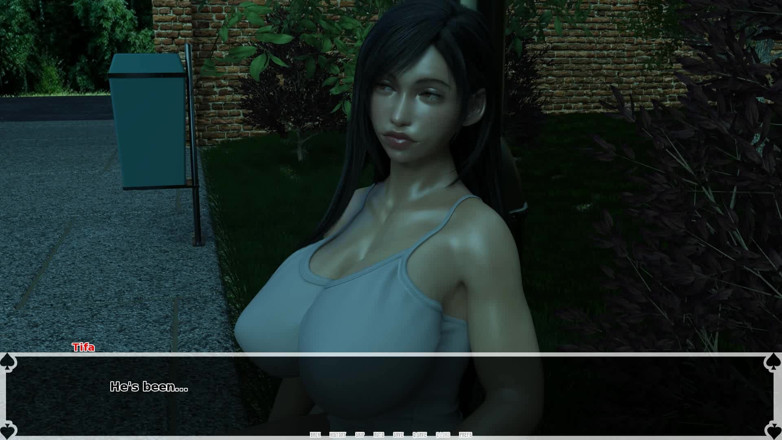 Dirty GamesXxX: 변기에서 여친의 바람피는 걸 거의 포착한 Tifa의 어두운 천국 남친 - 에피소드 17