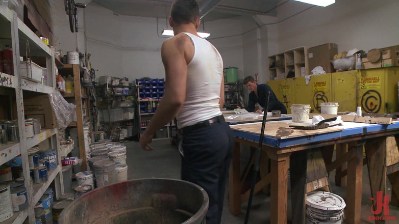 Kink Men Classics: Tyler Rush &amp; Jj Knight šukají v práci