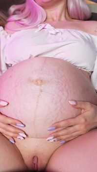 ¡Mi barriga de embarazada es enorme! Último mes de embarazo