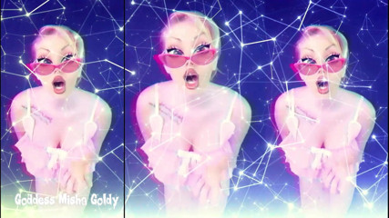 Goddess Misha Goldy: Esci il clitoride e segati mentre ti umilio e addestrati...