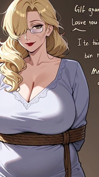 Blonde oma hentai porno
