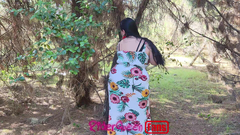 Riderqueen BBW Step Mom Latina Ebony: Riderqueen Outdoors: Video untuk Peminat Luar