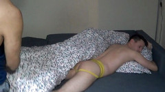 Gaybareback: Filip se fait baiser sans capote et éjaculer dessus par Leon