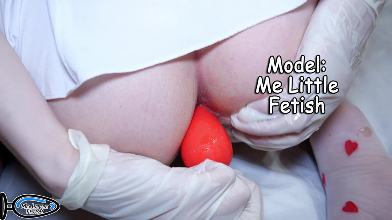 Me_little_fetish: Cosplay nurse anal masturbation, orgasm with a plug in the...