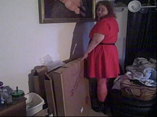 BBW nurse Vicki adventures with friends: Sexy dancing in my red dress part of a cam...