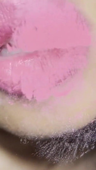 Pink Foxx Giving Kisses