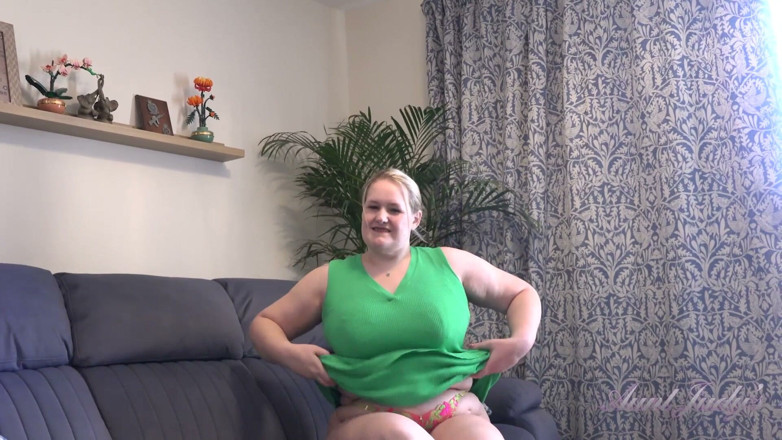 Aunt Judy's: Auntjudys - Your Busty BBW Stepmom Becky Gives You Taboo JOI