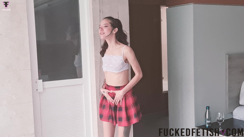 Fucked fetish: Embarrassment for First Pee on Camera Desperate Pee Content