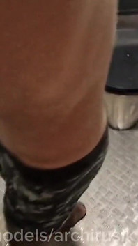 Hot Cruise Toilet Femboy and a Passerby Stepdaddy on a Scooter, Fountains of Cum!