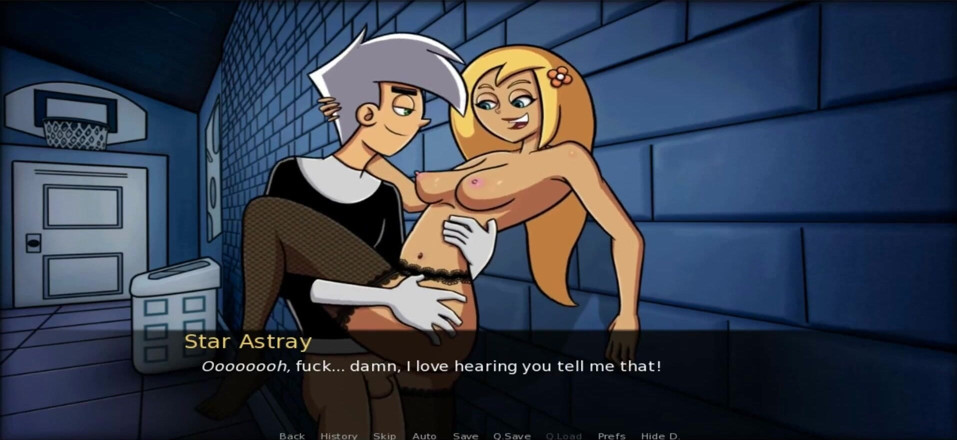 Hentai World: Amity park scopata stella del college al muro