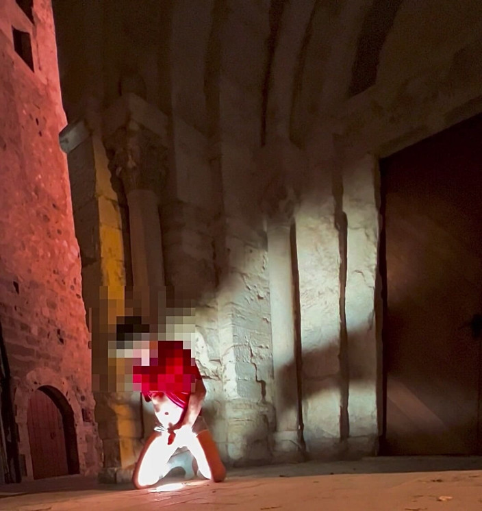 TONY PANTOJA: Excessive Cumshot in a Super Risky Place