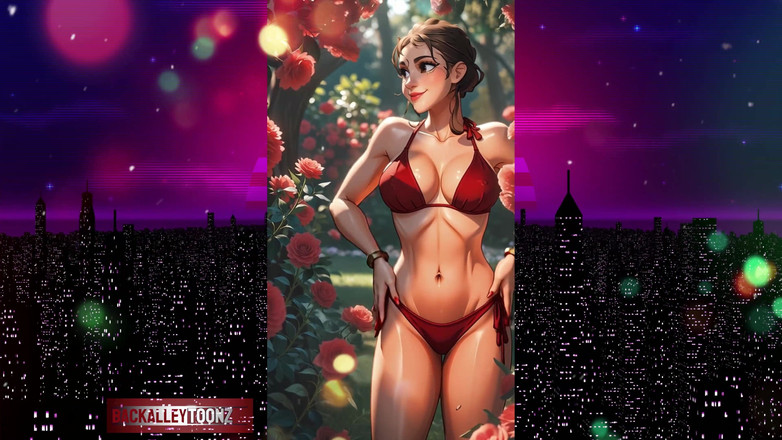Back Alley Toonz: Digital Divas 22 Ai Elegance