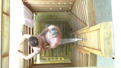 Raunchy Bastards: Hot Twink Fucked by Daddy Bareback in the Shower