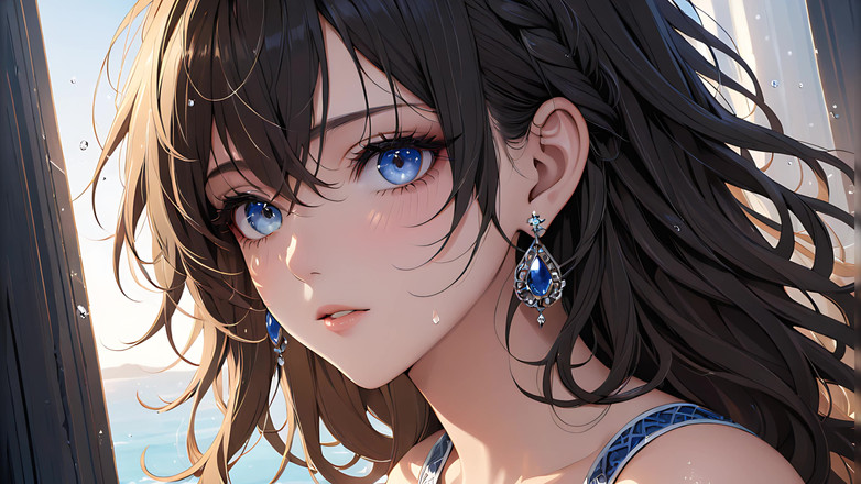 LustRender: 추상적인 색상을 위한 빈 캔버스로서의 누드 미녀 | 예술 Ai 슬라이드쇼