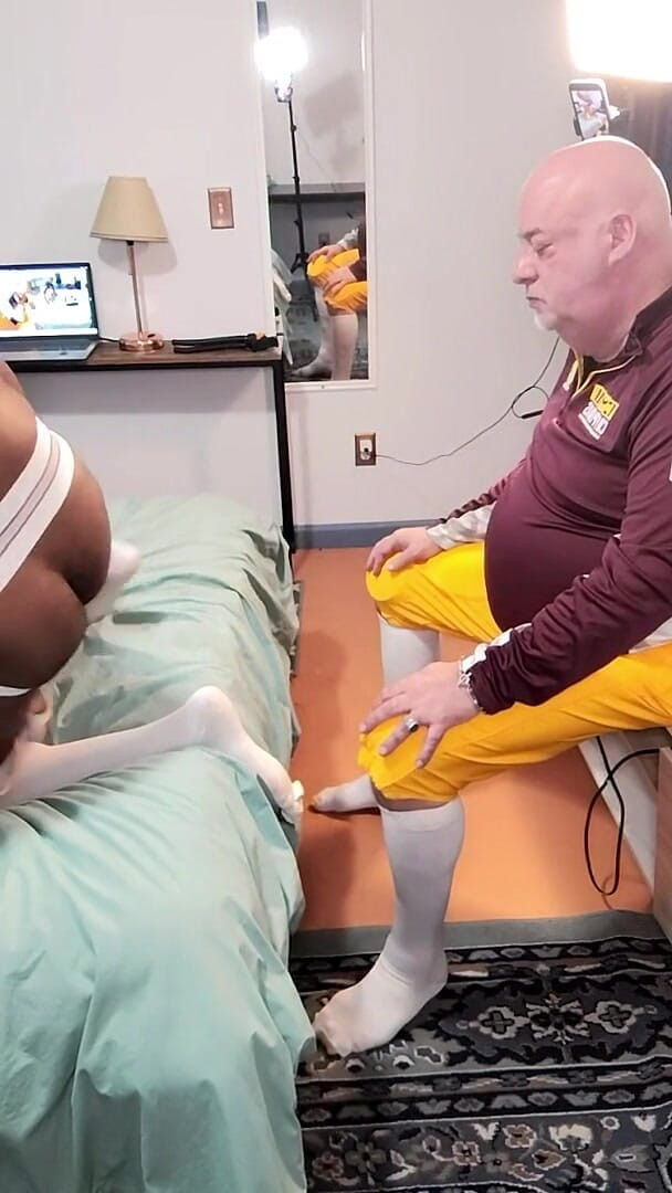 beardaddychub: Coach Has to Also Inspect the Player Prostate!