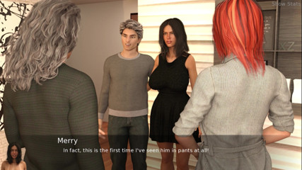 Porny Games: Project hot wife - Going to dinner with some friends (30)