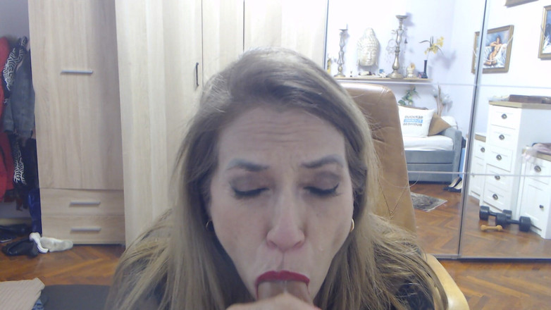 Melissa Johnson: Steg-gr * nny ansikte knullad spermadump