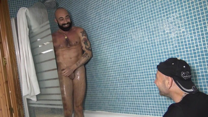 PRIVATE CLUB BIG COCK FUCKERS: Jess fuckds raw by xxl cock of Gianni Maggio