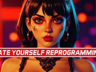 Femdom Affirmations: Hass dich selbst, umprogrammieren von Mindfuck (extrem)