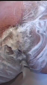 Beautiful Teen Gets Her Tight Pussy Shaved by the Boy Who Then Fucks Her and Cums