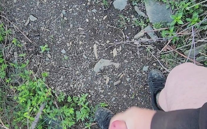 Djk31314: Cumming a Pissing na Blue Ridge Parkway