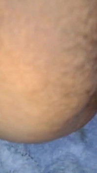 WildEnglishBBW BBC rubbing his cock on my hairy pussy creampie