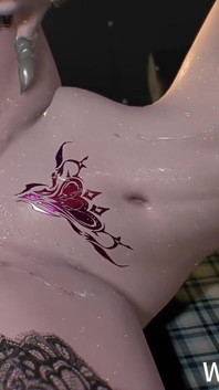 3D super sexy asijská zralá milfka podvádí s cizincem s velkým ptákem