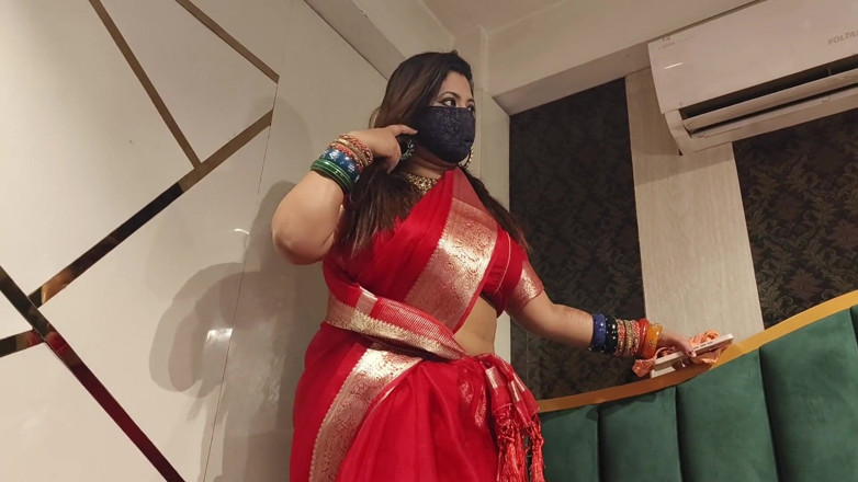 IndianMyra07: Indian Stepmom Caught Her Stepson Jerking with Her Panties and...