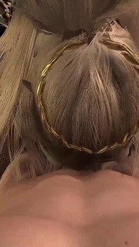 Sesso con una ragazza geeky angel succhia il cazzo