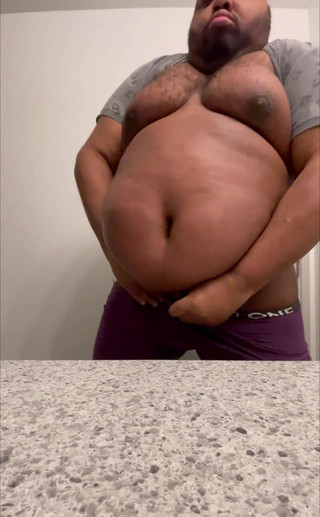 Blkhole420: 淫荡 chub 重量插入