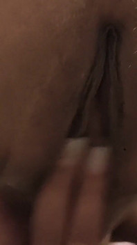 Pussy of a Horny Black-haired Girl in Doggy Style Fucking