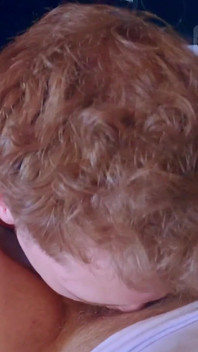 He's so Good at Sucking My Huge Uncut Cock / Juicy POV Blowjob