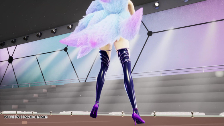 3D-Hentai Games: [MMD] Chung Ha - Joacă Kda Ahri - Striptease sexy league of...