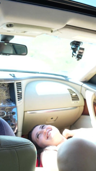 Countryside drive Squirt pinkeln und golldenshower in meinem auto teil 2