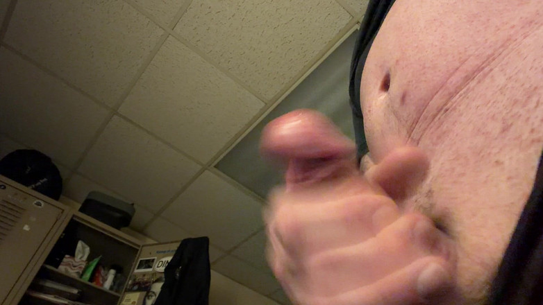 Tatted Daddy: Masturbando porra