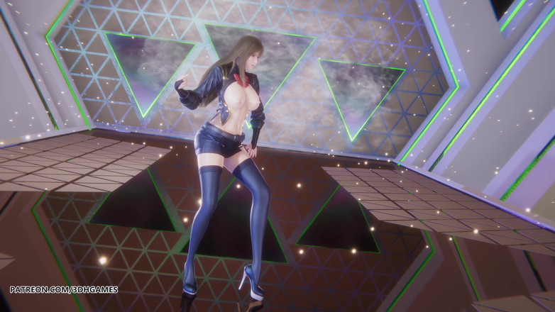 3D-Hentai Games: Chung Ha - algoritme Tifa Lockhart sexy striptease final fantasy hentai...